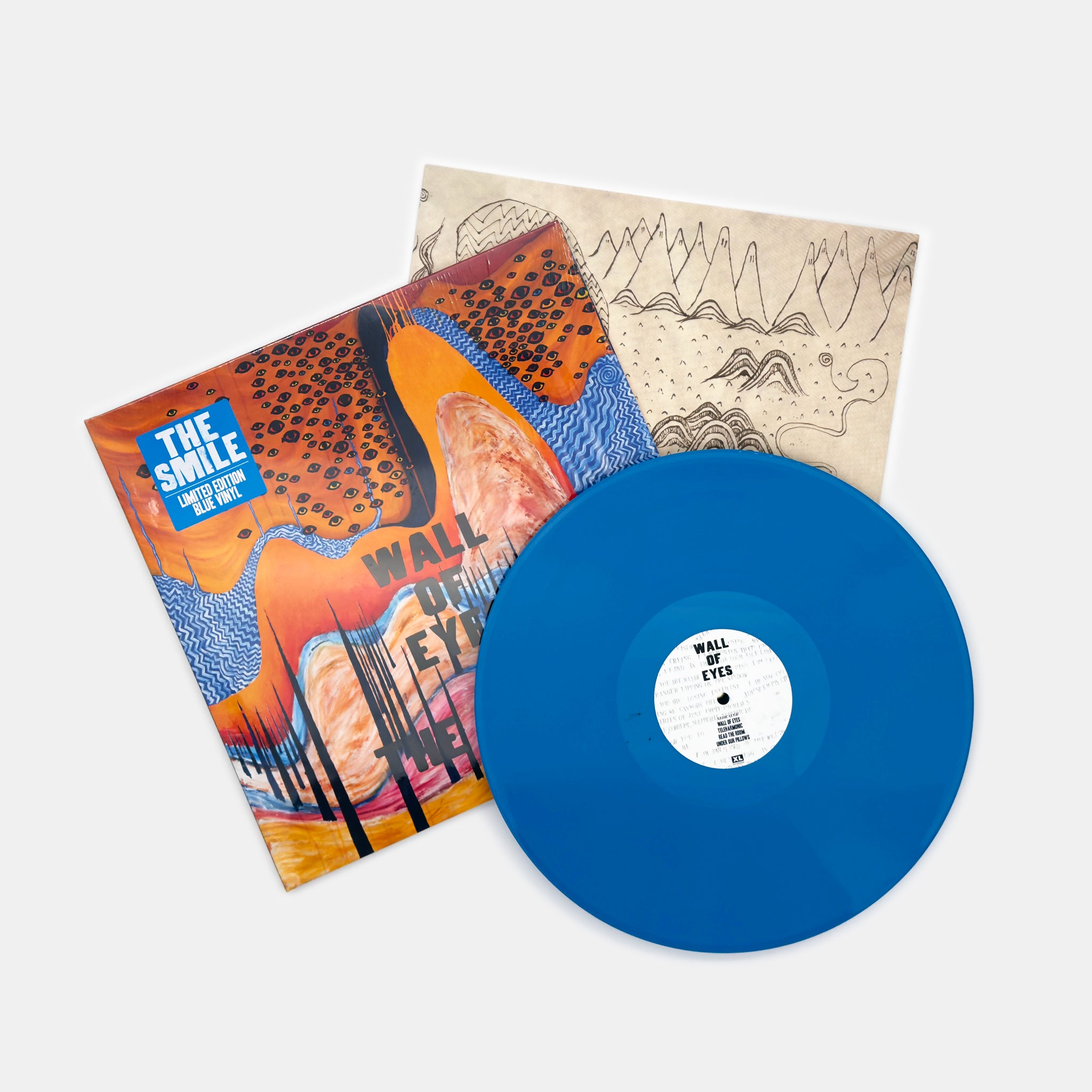 The Smile Wall Of Eyes Vinyl LP Sky Blue Colour 2024 — Assai Records