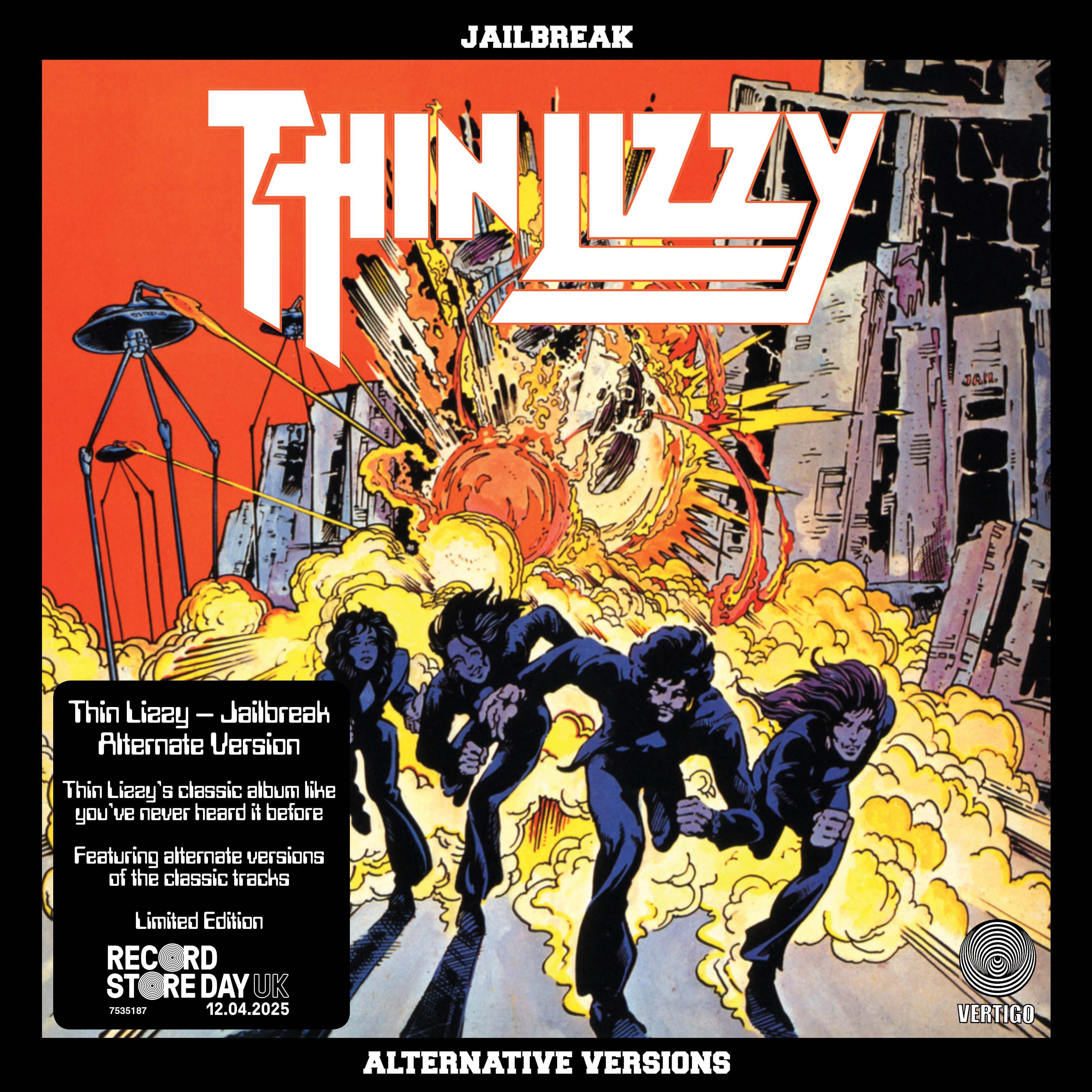 THIN LIZZY - Jailbreak (Alternate Version), Exclusive Release RSD 2025