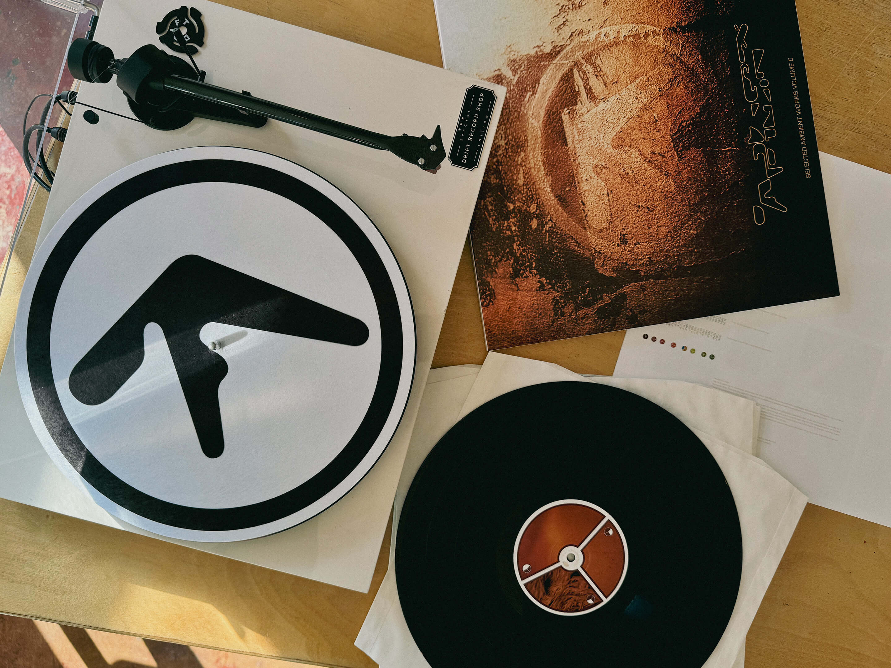 Aphex Twin, Talk Talk, Donald Byrd, Jimi Hendrix, Gandalf, mclusky and a Haunted Presence.