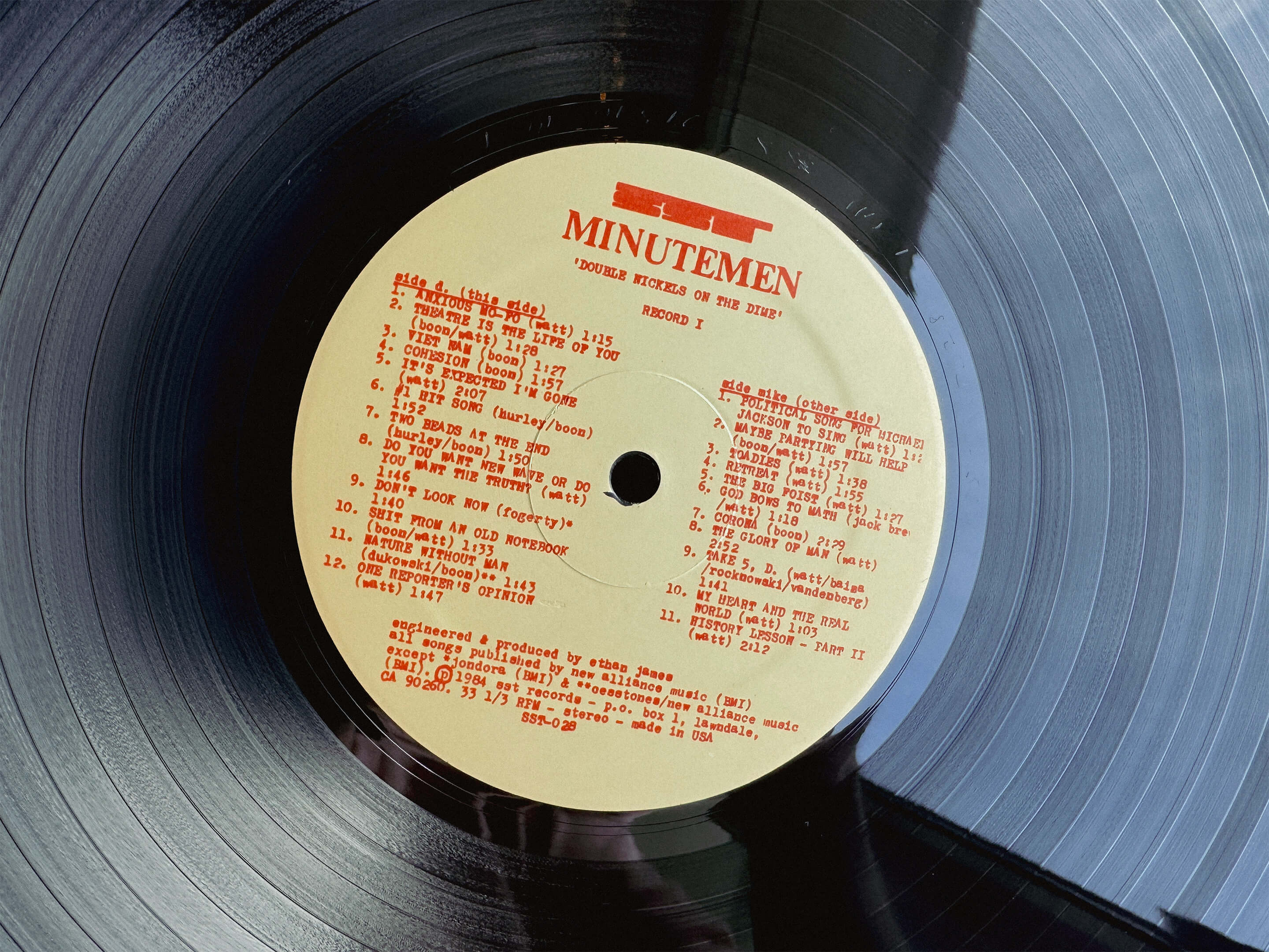 Minutemen - Double Nickels On The Dime