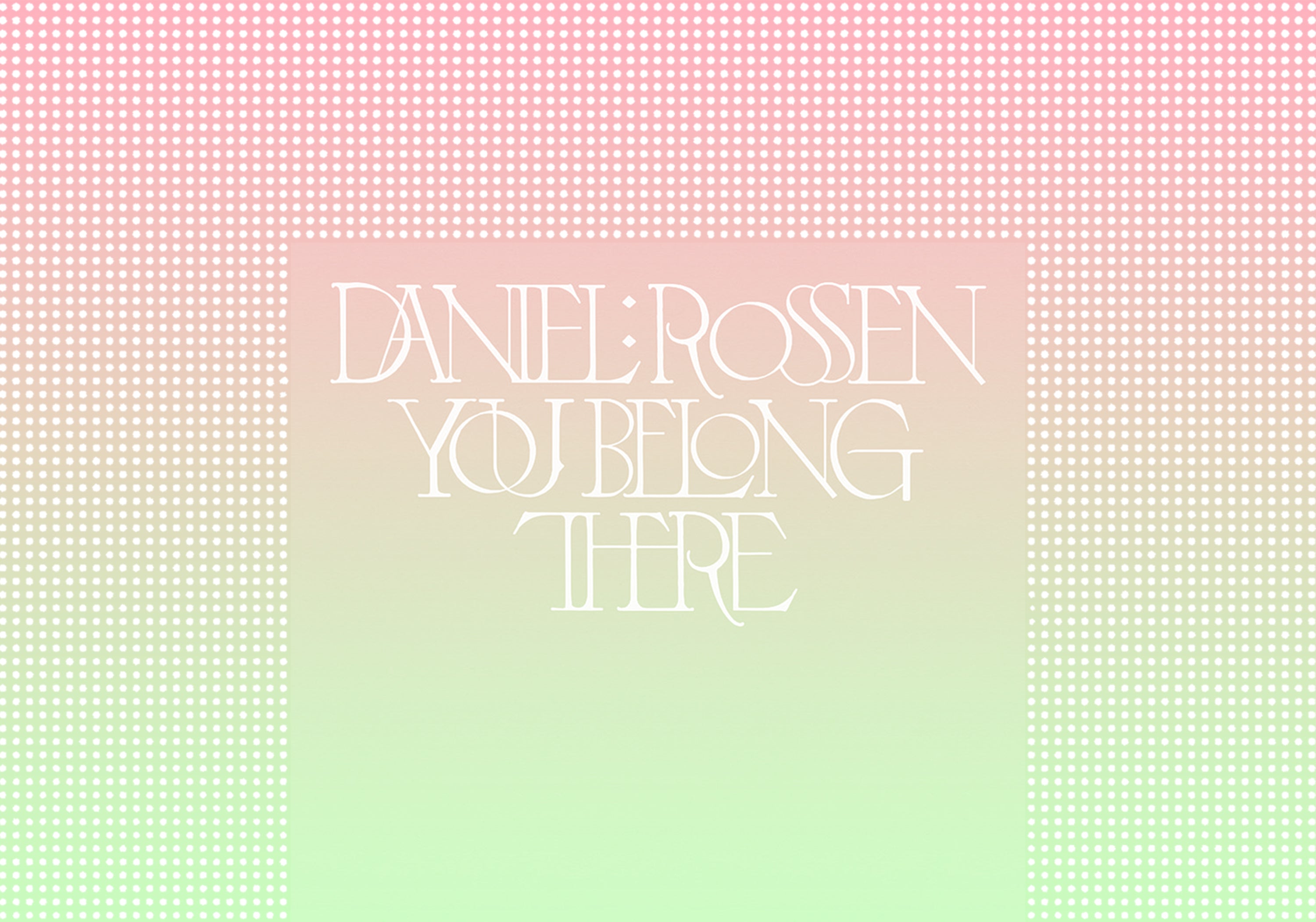 Record of the Month: Daniel Rossen - You Belong There