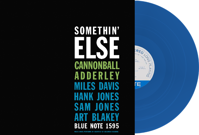 Cannonball Adderley - Somethin’ Else (Blue Vinyl Series)