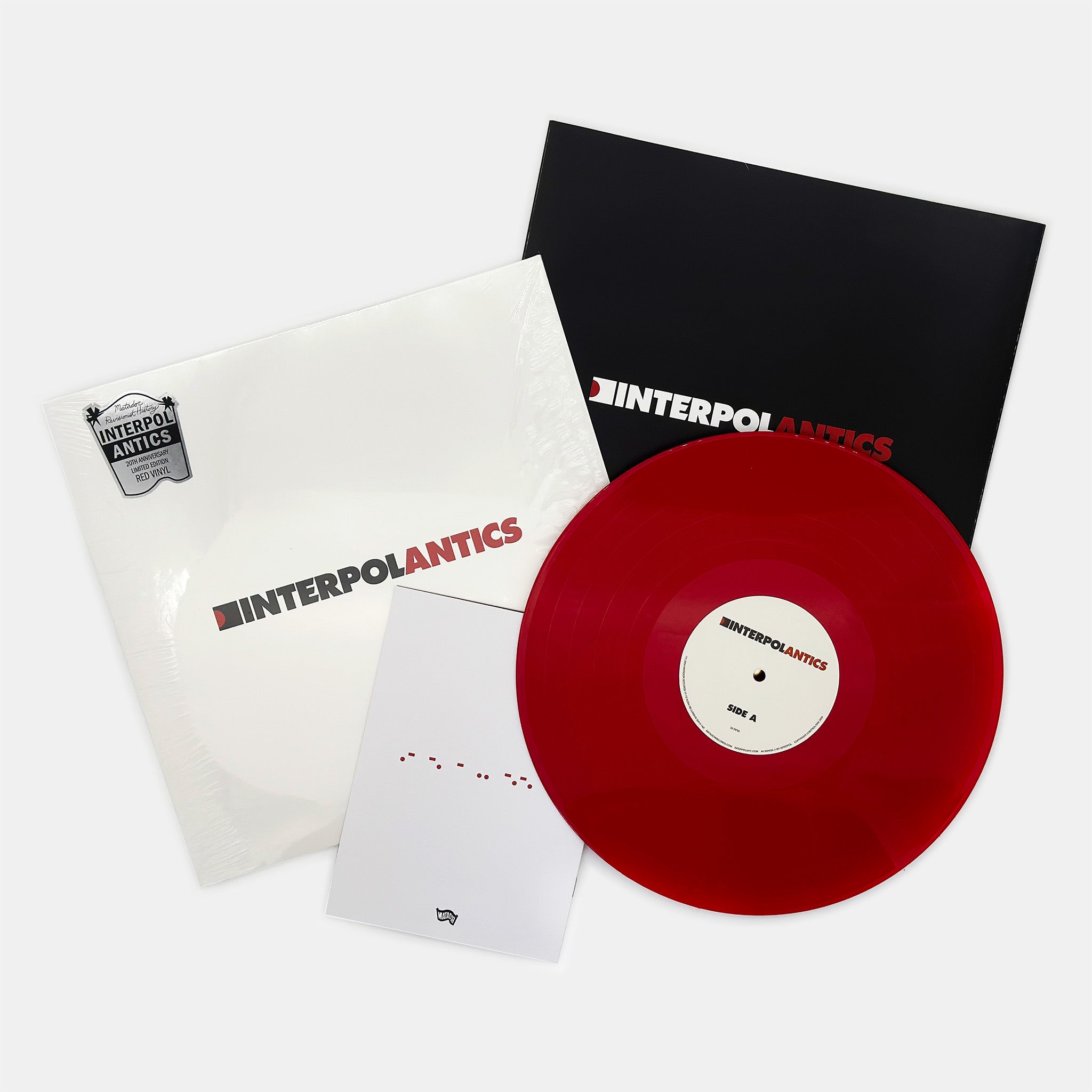 Interpol - Antics [20th Anniversary Red Vinyl Edition]