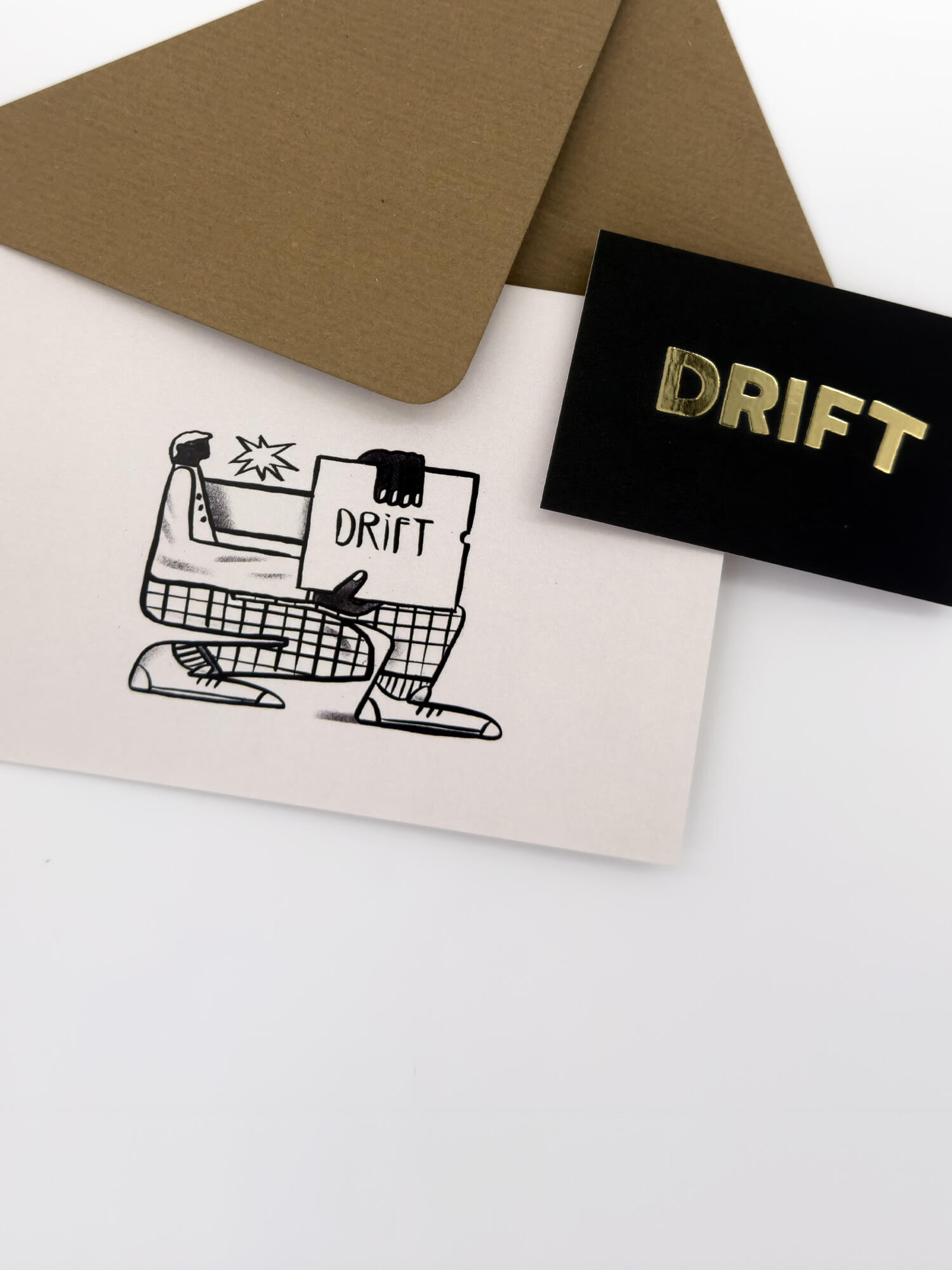 Premium Drift headwear, totes, merch the always popular gift card...