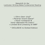 Makeshift Art Bar - Lackluster Writing Makes Fundamental Reading