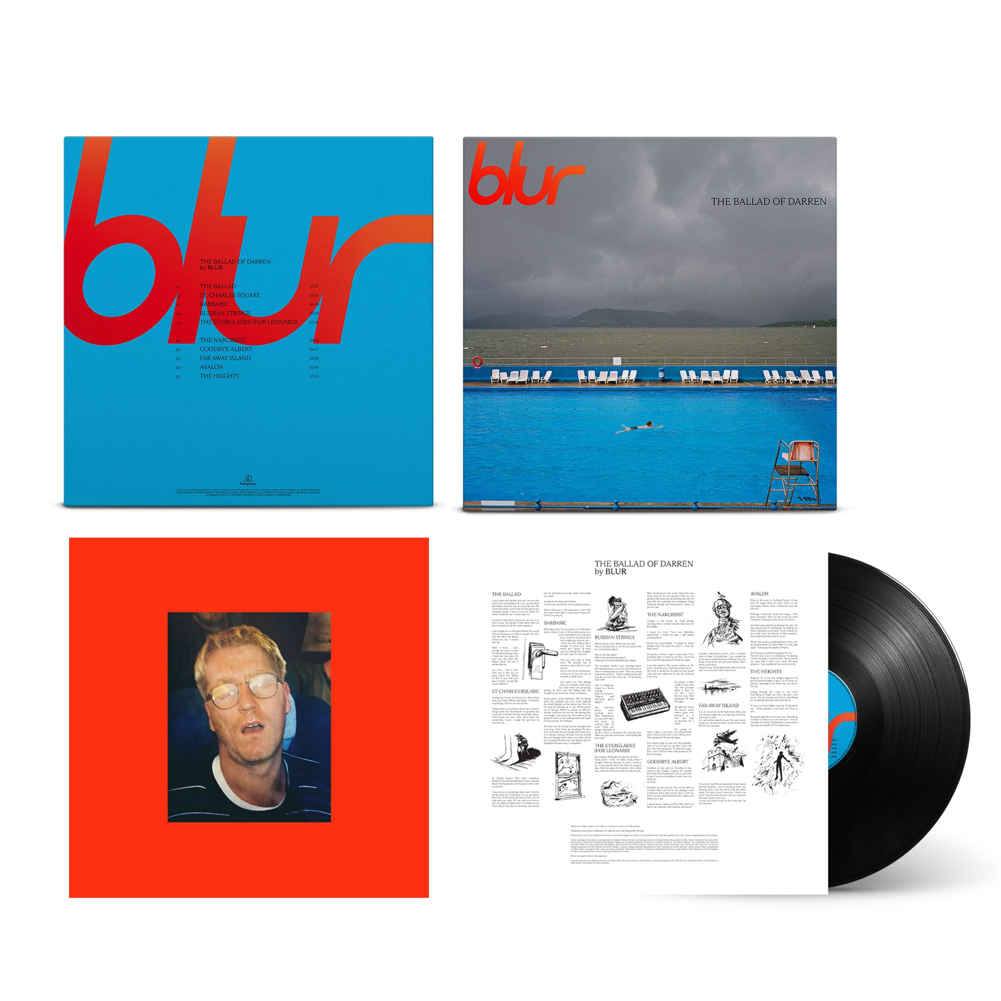 Blur レコード 完全限定生産盤 THE BALLAD OF DARREN - レコード